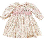 The Smocked Dress - Heritage Rose Plumetti