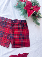 Load image into Gallery viewer, Holiday Heirloom Tartan Prep Short
