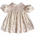 {Sutherby Girls} Signature Smocked Tunic ~ Heritage Bouquet
