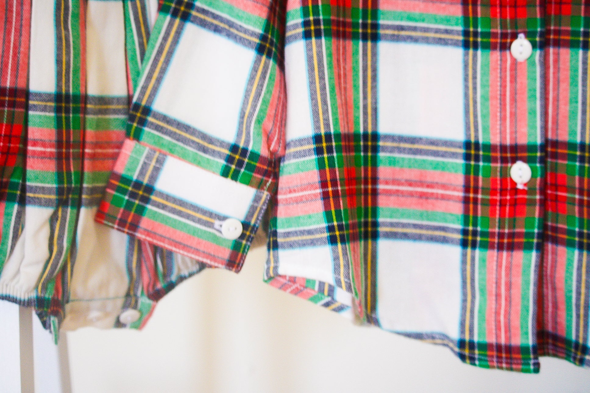 {Sutherby Boys} Shirt ~ Christmas Fair Tartan