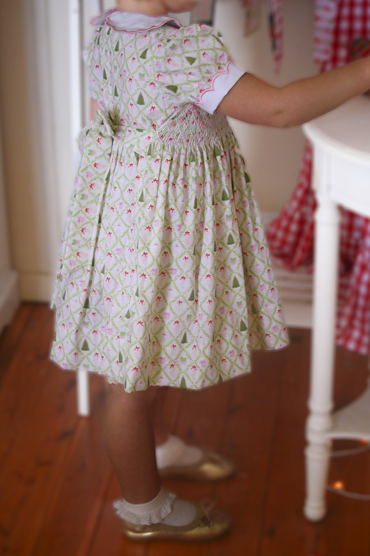 {Sutherby Girls} Signature Celebration Smocked Dress ~ Sugarplum Coquette