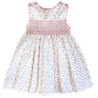{Sutherby Girls} Signature Smocked Pinafore ~ Petit Fleur