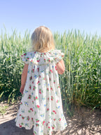 {Sutherby Girls} Signature ‘Mabel' Capelet Daydress ~ Christmas Berries
