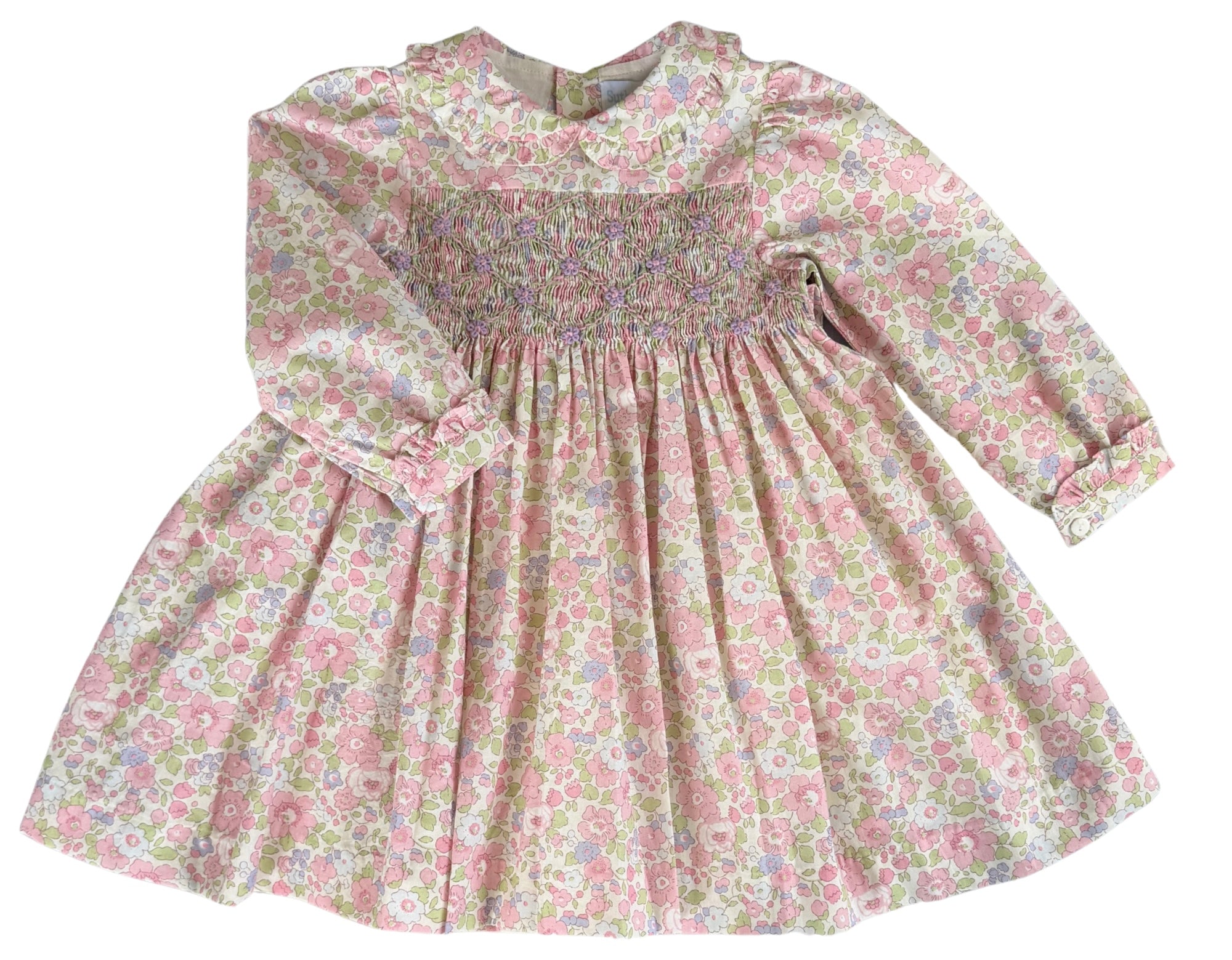 {Sutherby Girls} Signature Smocked Dress ~ Cottage Petals
