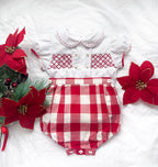 {Sutherby Boys} The Smocked Set - Heritage Red Gingham ~ FARMHOUSE SALE