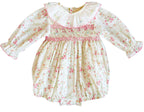 {Sutherby Girls} Signature Smocked Romper ~ Briar Rose