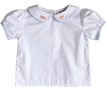 Load image into Gallery viewer, The Preppy Girl&#39;s Blouse - Carrot Patch
