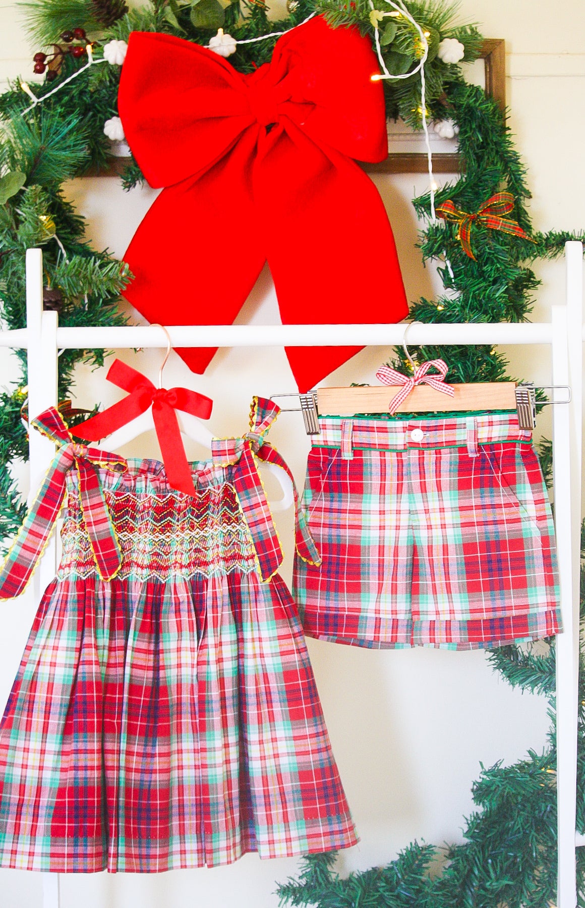{Sutherby Boys} Heritage Short ~ Yuletide Plaid