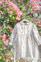 {Sutherby Girls} Signature Smocked Dress ~ Vintage Wallpaper Floral