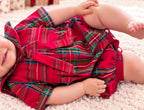 {Sutherby Boys} Vintage Sailor Romper ~ Ashcombe Tartan
