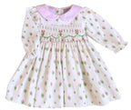 {Sutherby Girls} Signature Smocked Dress - Garden Tulips