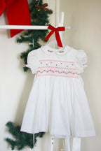 {Sutherby Girls} Signature Smocked Dress ~ Holly Rosebud
