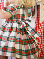{Sutherby Girls} Signature Smocked Dress ~ Christmas Fair Tartan