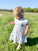 Load image into Gallery viewer, The Smocked Dress - Vintage Cornflower
