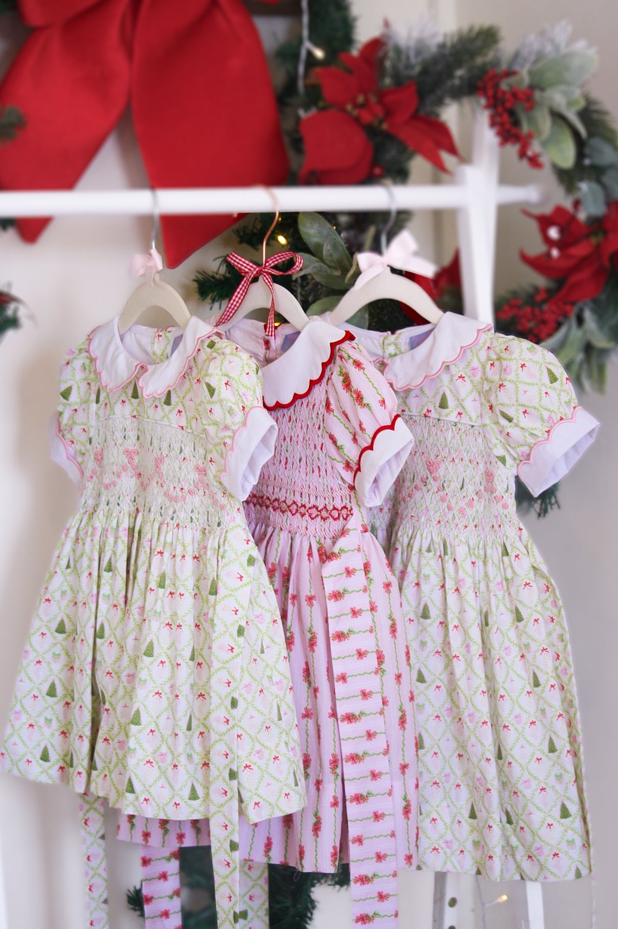 {Sutherby Girls} Signature Celebration Smocked Dress ~ Sugarplum Coquette