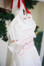 {Sutherby Girls} Signature Smocked Dress ~ Holly Rosebud