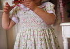 {Sutherby Girls} Signature Celebration Smocked Dress ~ Sugarplum Coquette