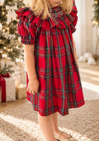 {Sutherby Girls} Bishop Dress ~ Ashcombe Tartan
