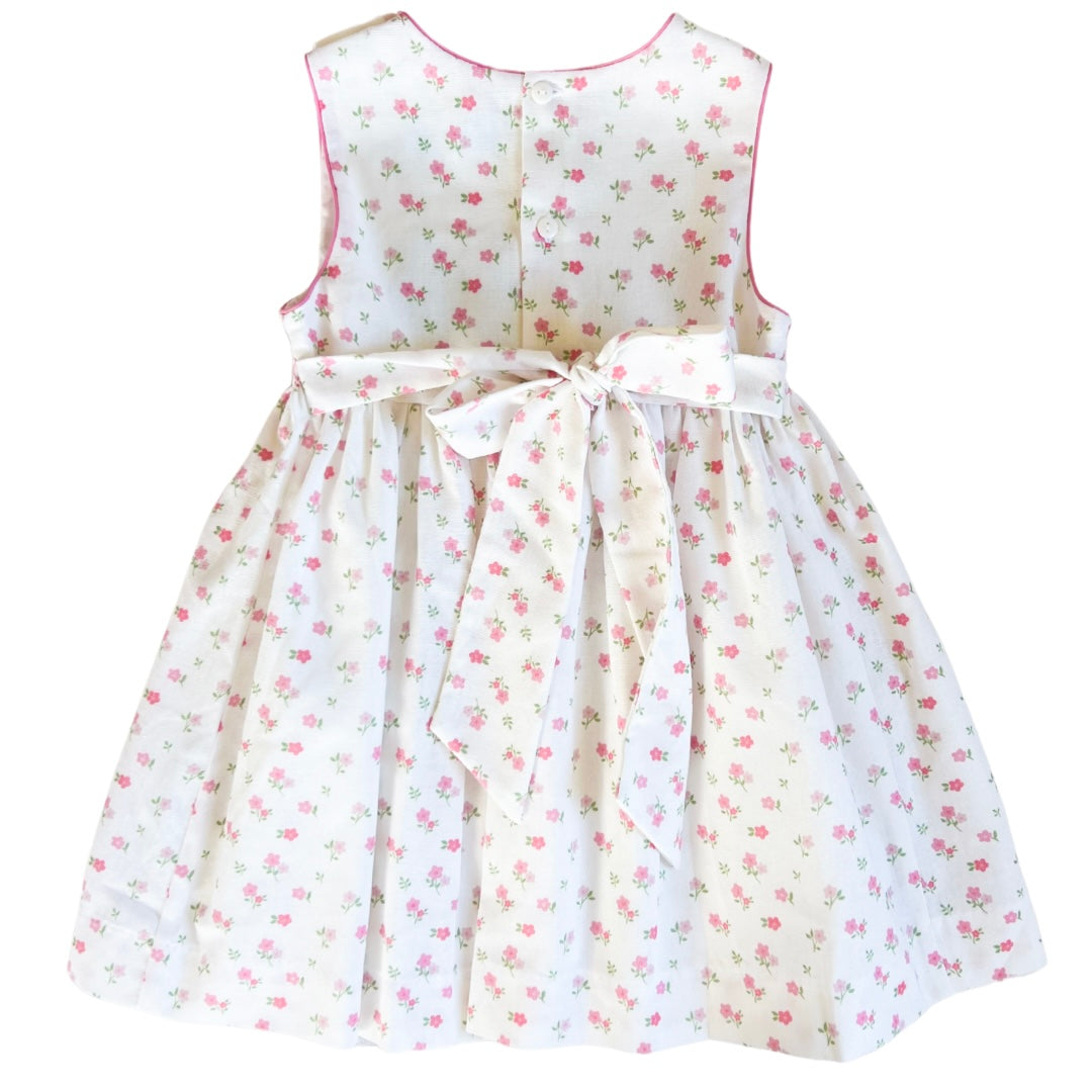 {Sutherby Girls} Signature Smocked Pinafore ~ Petit Fleur