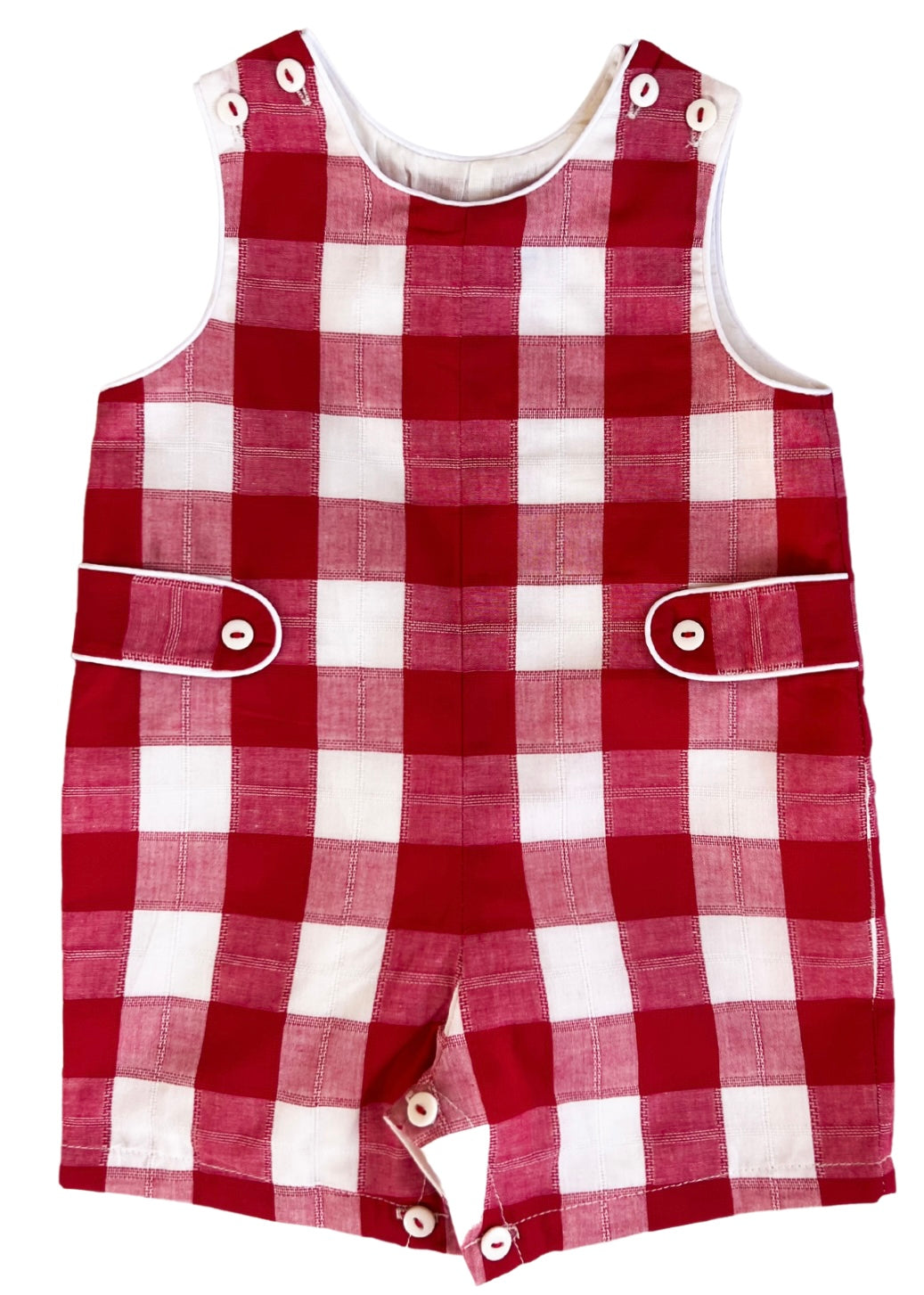 The Jon Jon ~ Heritage Red Gingham