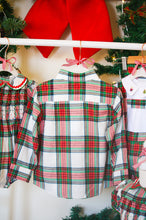 Load image into Gallery viewer, {Sutherby Boys} Shirt ~ Christmas Fair Tartan
