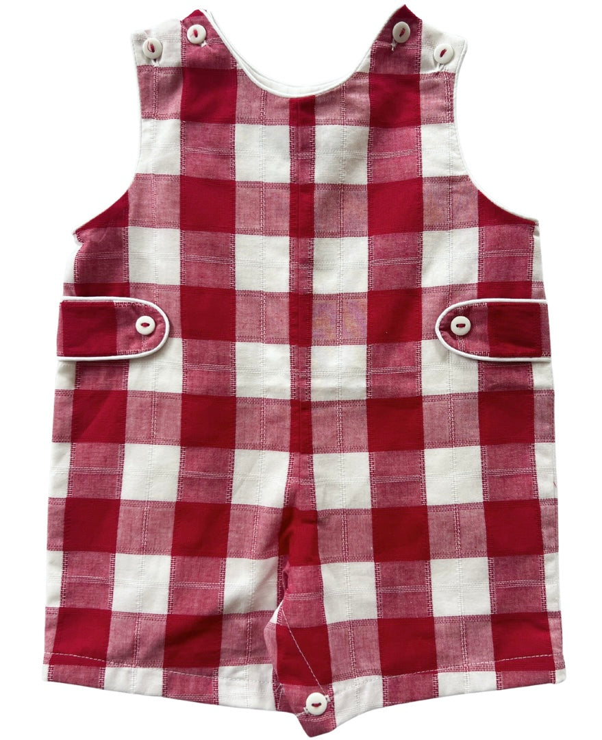 {Sutherby Boys} The Jon Jon ~ Heritage Red Gingham ~ FARMHOUSE SALE