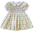 {Sutherby Girls} Signature Celebration Smocked Dress ~ Sugarplum Coquette