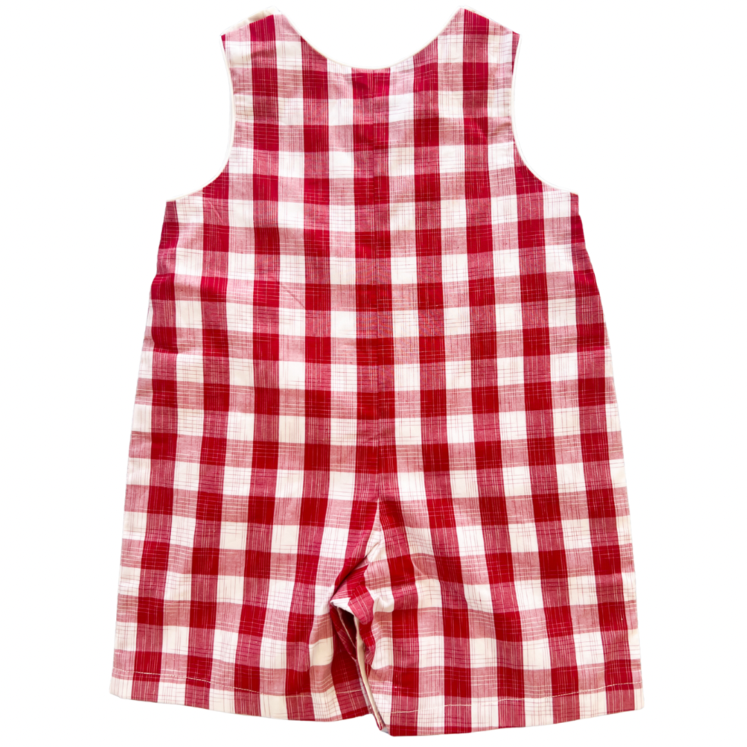 {Sutherby Boys} The Jon Jon ~ Cherry Red Check ~ FARMHOUSE SALE