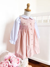Load image into Gallery viewer, The Smocked Pinafore  - Rose Farm
