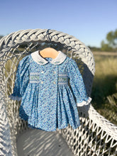 Load image into Gallery viewer, The Smocked Dress - Winter Wildflower
