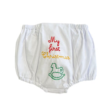 Load image into Gallery viewer, &quot;My 1st Christmas&quot; Keepsake Bloomers
