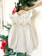 Load image into Gallery viewer, The Smocked Romper ~ &quot;Sugar Plum Fairy&quot;
