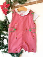 {Sutherby Boys} "The Nutcracker" Embroidered Jon Jon ~ FARMHOUSE SALE