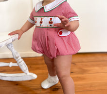 Load image into Gallery viewer, &quot;The Nutcracker&quot; Smocked Romper
