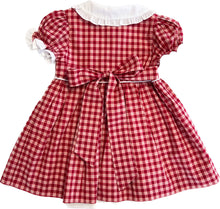 Load image into Gallery viewer, The Cherry Plaid Dress
