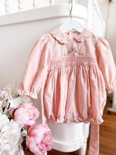 Load image into Gallery viewer, The Smocked Romper - Rose Farm

