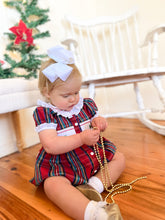 Load image into Gallery viewer, The Smocked Romper ~ &quot;Mother Ginger&#39;s Tartan&quot;
