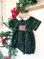 The Smocked Romper ~ "Land of Sweets"