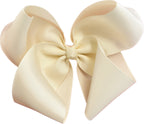 {Sutherby Girl’s} Signature Hair Bow - Vintage Cream