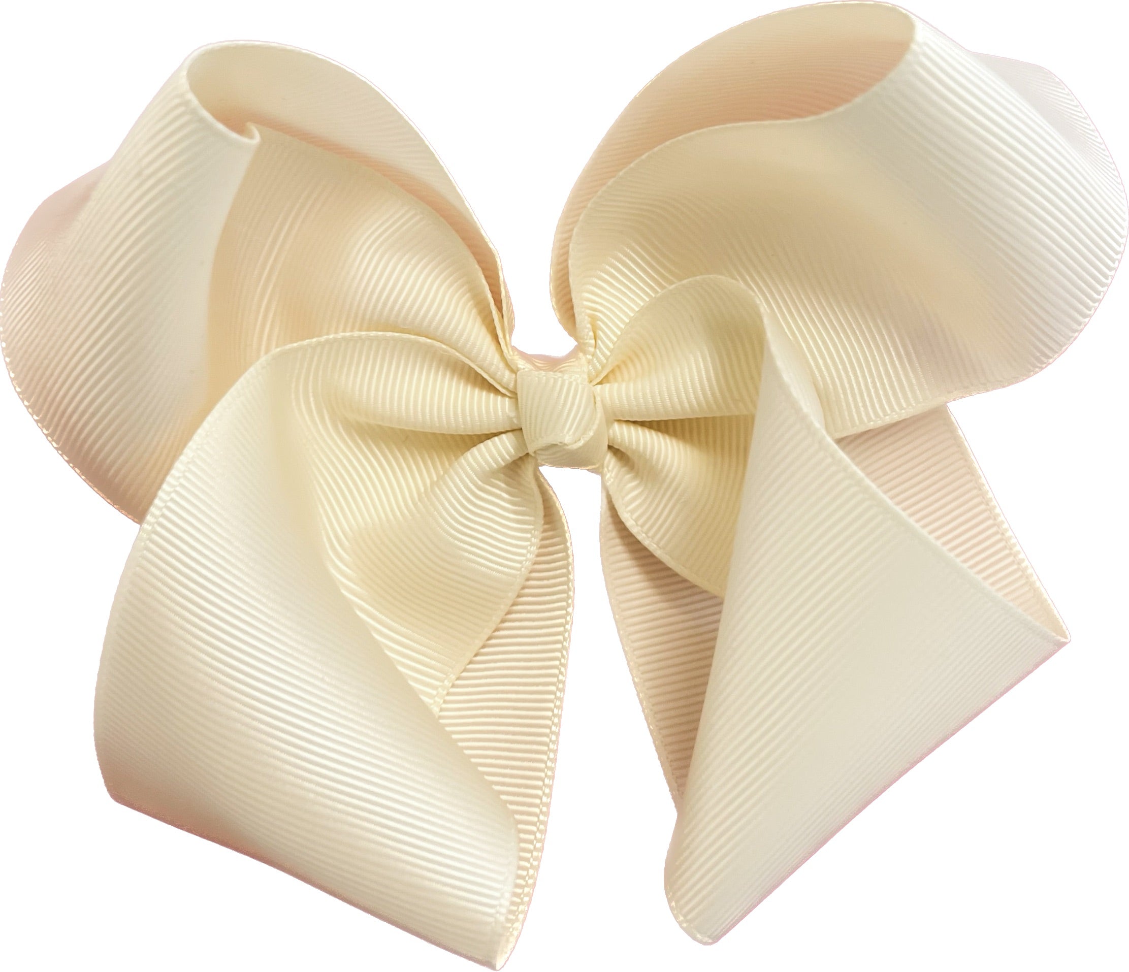 {Sutherby Girl’s} Signature Hair Bow - Vintage Cream