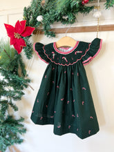 Load image into Gallery viewer, The Smocked Bishop Dress ~ &quot;Land of Sweets&quot;
