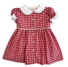 Load image into Gallery viewer, The Cherry Plaid Dress
