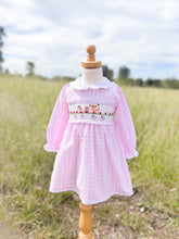 Load image into Gallery viewer, The Smocked Dress - Barnyard Animals
