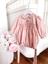Load image into Gallery viewer, The Smocked Romper - Rose Farm
