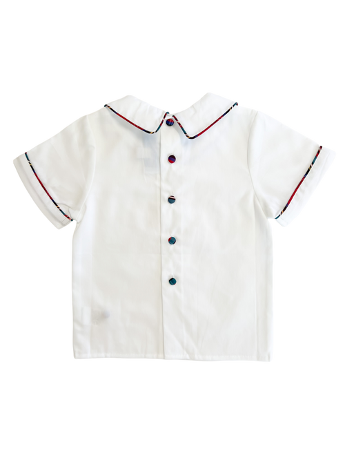 "Mother Ginger's Tartan" Piped Shirt