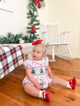 Load image into Gallery viewer, The Smocked Romper ~ &quot;Clara&#39;s Christmas&quot;
