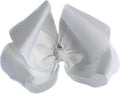 {Sutherby Girls} Signature Hair Bow - Classic White