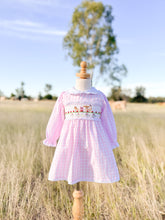 Load image into Gallery viewer, The Smocked Dress - Barnyard Animals
