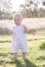 Load image into Gallery viewer, The Jon Jon - Pale Blue Linen - Size 3-6 months left in stock
