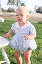Load image into Gallery viewer, The Gingham Smocked Romper
